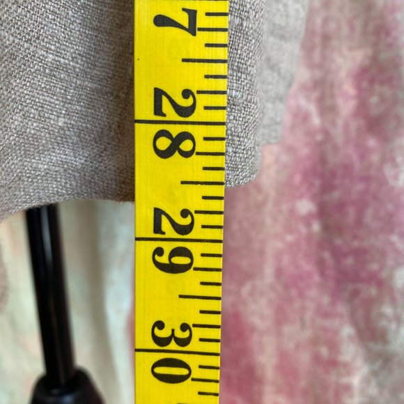 πHarve Benard Linen Casual Botton Down Blouse with short Sleeves - Picture 8 of 15